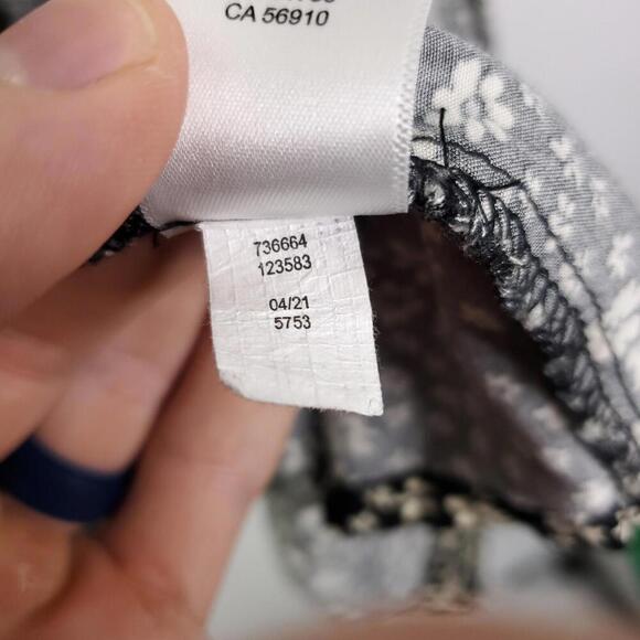 Maurices Top Womens XXL Kimono Pull On Daisy FLorals Spring Peplum Waist Casual - Picture 8 of 12